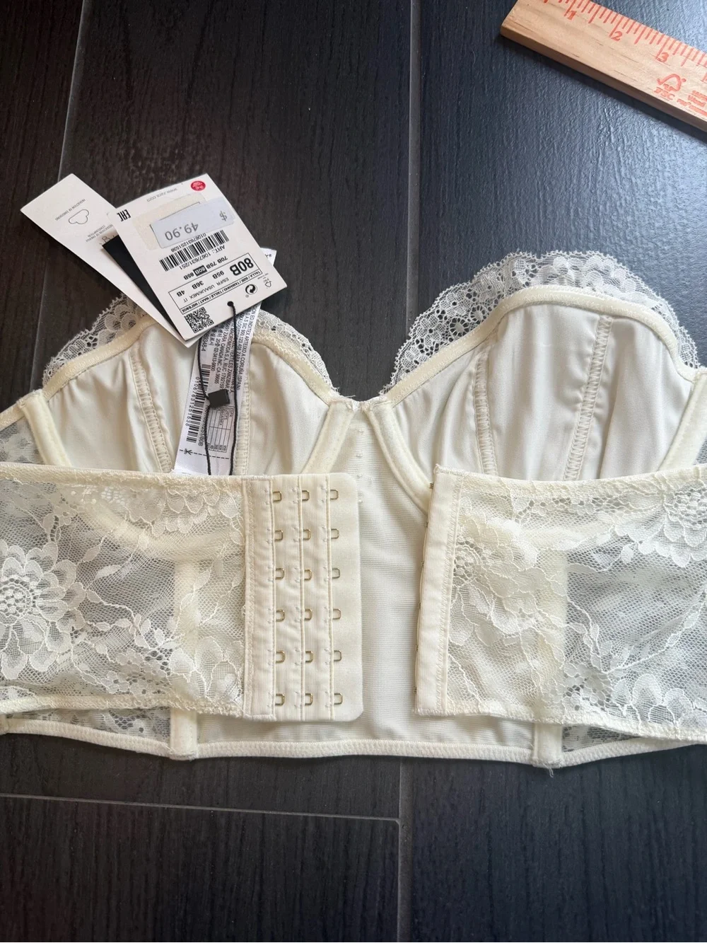 Zara longline bustier